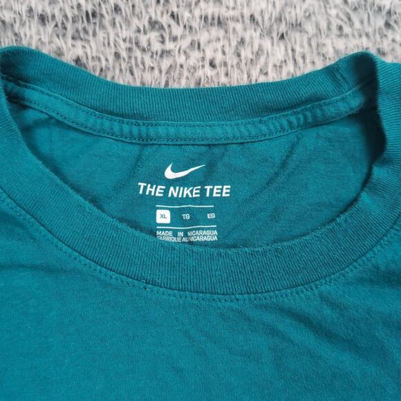 Miami Dolphins Shirt Men Extra Large Green NFL Graphic Nike Football Logo Tee - Picture 2 of 6